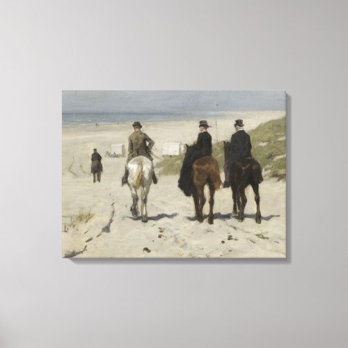 Horseback Ride along the Beach _ Fine Art Canvas