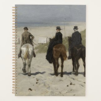 Horseback Ride along the Beach Fine Art Planner