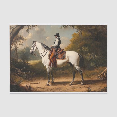 Horseback Rider 2 Decoupage Paper