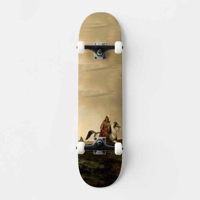 Horseback Rider Skateboard Deck (Front)