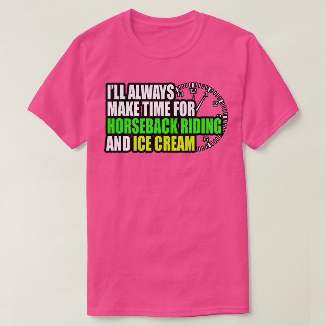 Horseback Riding6  T-Shirt (Design Front)