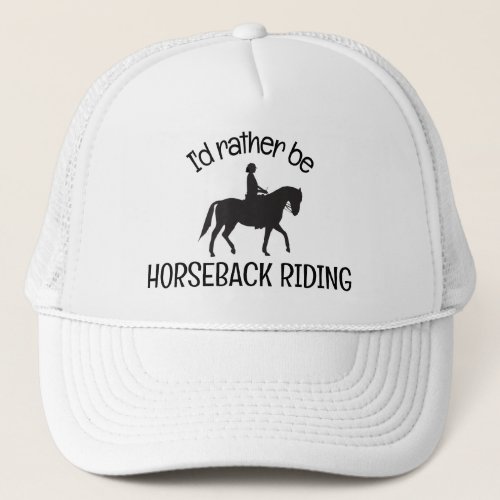 Horseback Riding Equestrian Design Hat