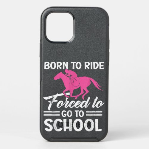 Horseback Riding Girl Funny Horse Girl T_Shirt OtterBox Symmetry iPhone 12 Pro Case