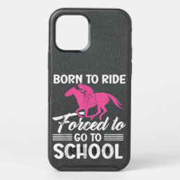Horseback Riding, Love &amp; Ride Horses, Born-To Ride OtterBox Symmetry iPhone 12 Pro Case