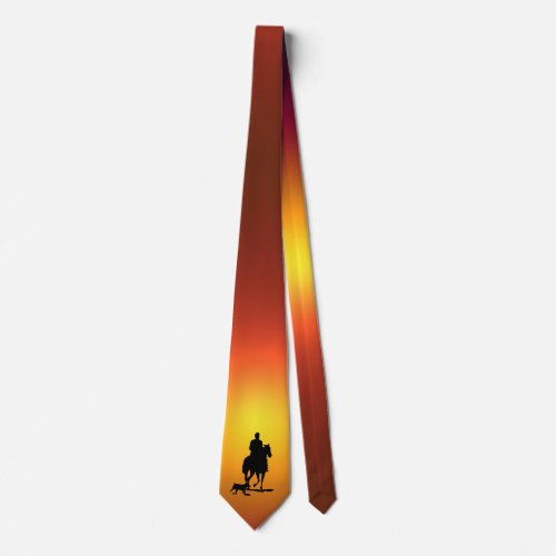 Horseback Riding Tie