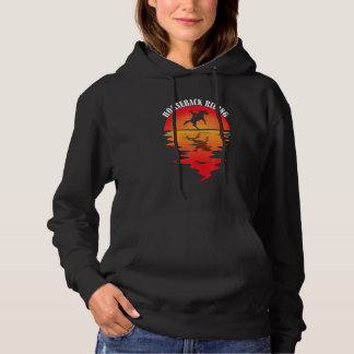 Horseback Riding Vintage Sunset Equestrian Riding Hoodie