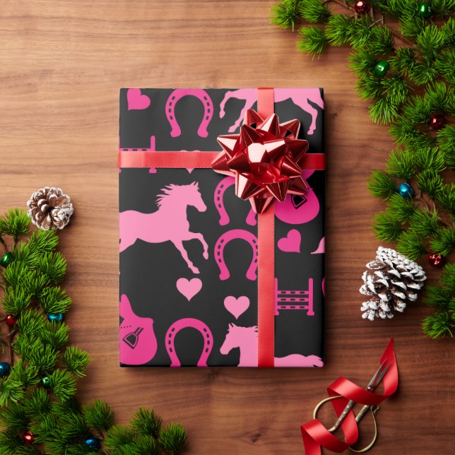 Horseback Riding Wrapping Paper (Holiday Gift)