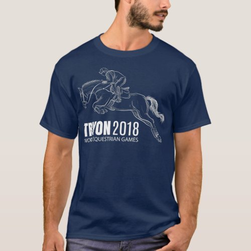 Horseback Tryon International World Equestrian T_Shirt