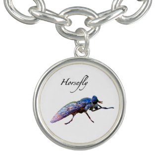 Horsefly Charm Bracelet