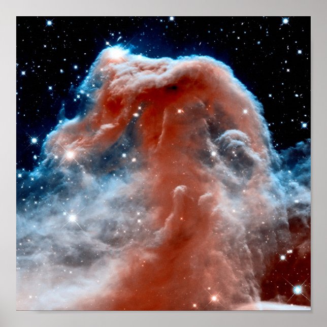Horsehead Nebula Infrared - Hubble Space Photo Poster (Front)