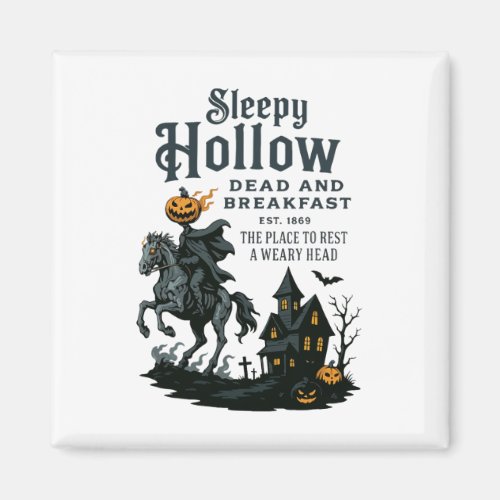 Horseman Halloween Sleepy Hollow Vintage Headless  Magnet