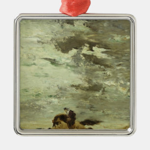Horseman Metal Ornament