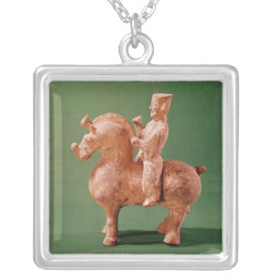 Horseman Silver Plated Necklace