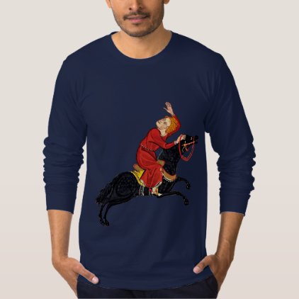 Horseman Waving front and back T-Shirt