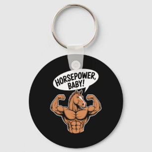 Horsepower Ba Keychain