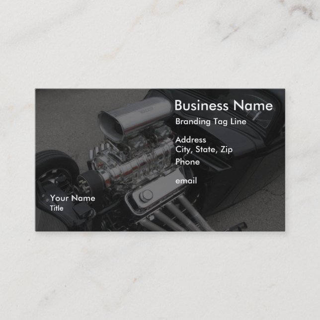 Horsepower Business Card (Front)