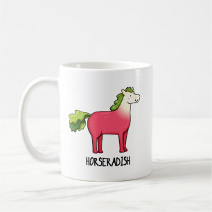 Horseradish Funny Horse Pun  Coffee Mug
