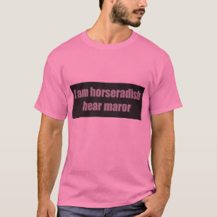 Horseradish Maror Passover T-shirt Mens