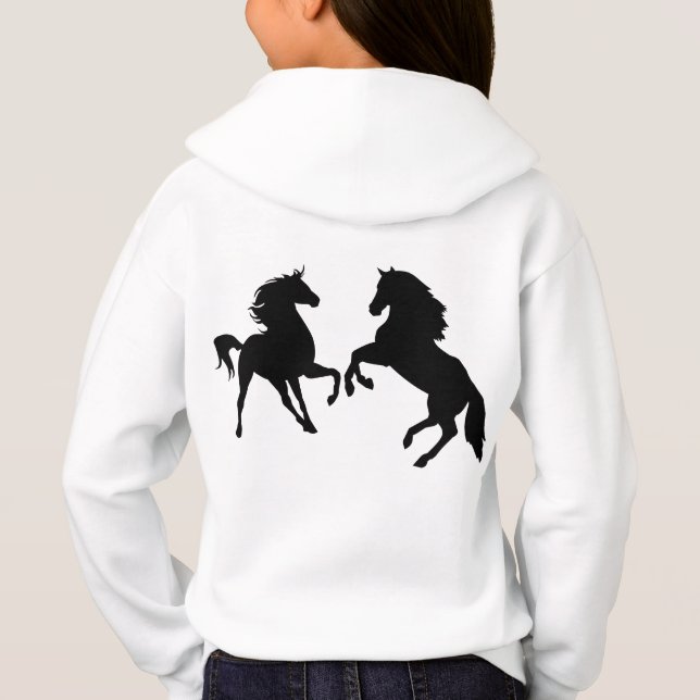 Horses 5 hoodie (Back)