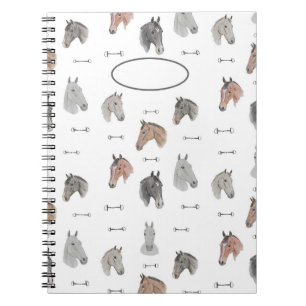Horses and Bits Notebook