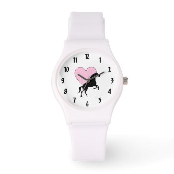 Horses And Love  Watch by bonfireanimals at Zazzle