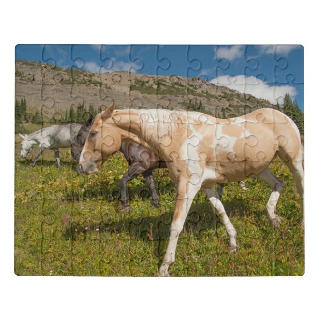 Horses and Mules Jigsaw Puzzle (Puzzle Horizontal)