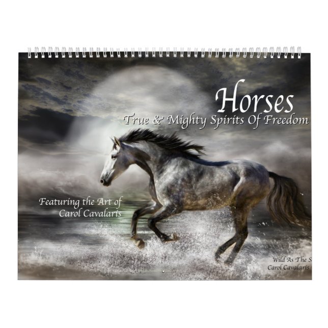 Horses Art Calendar (Cover)
