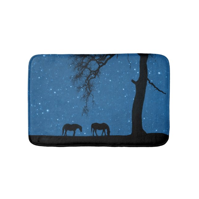 Horses at Night Bat Mat (Front)