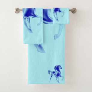 horse themed bath towels