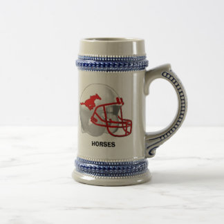 HORSES BEER STEIN