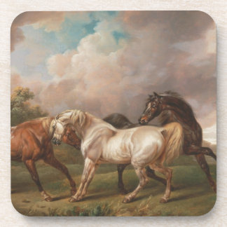  Horses  Beverage Coaster