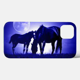 Horses & Blue Night iPhone 13 Case