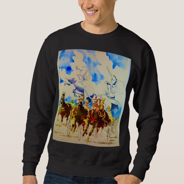 Horses bright sweatshirt (Front)