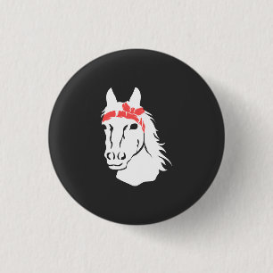 Horses Button