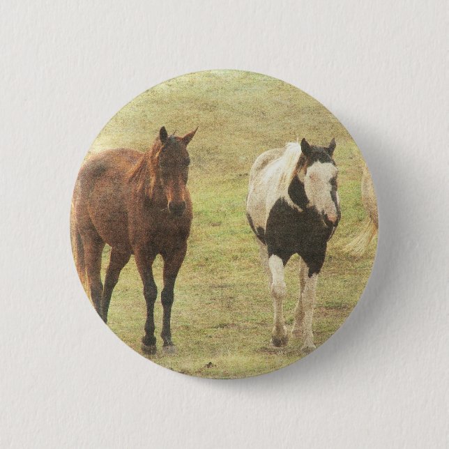 Horses Button (Front)