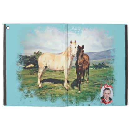 Horses/Cabalos/Horses iPad Pro 12.9&quot; Case