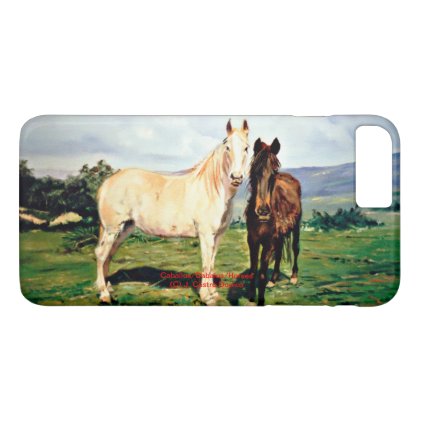 Horses/Cabalos/Horses iPhone 8 Plus/7 Plus Case