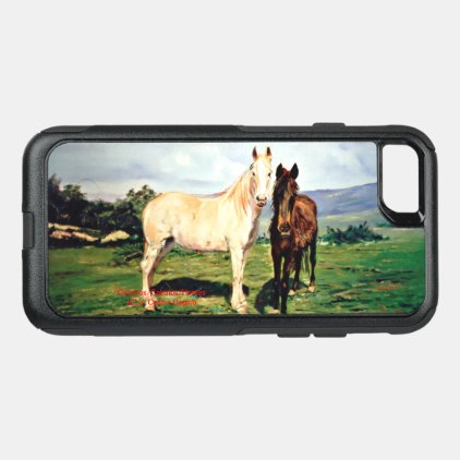 Horses/Cabalos/Horses OtterBox Commuter iPhone 8/7 Case