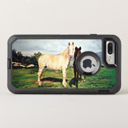 Horses/Cabalos/Horses OtterBox Defender iPhone 8 Plus/7 Plus Case