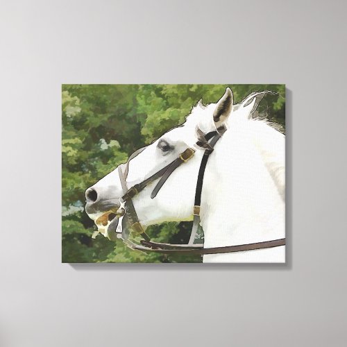 HORSES CANVAS PRINT