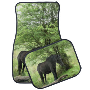 HORSES CAR MAT