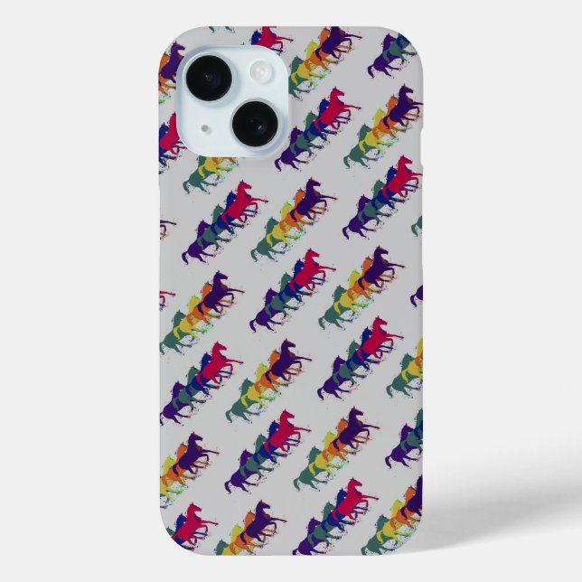 Horses Case-Mate iPhone Case (Back)