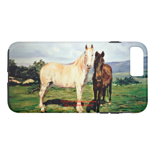Horses Case-Mate iPhone Case (Back (Horizontal))
