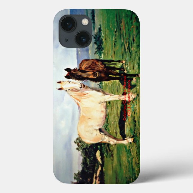 Horses Case-Mate iPhone Case (Back)