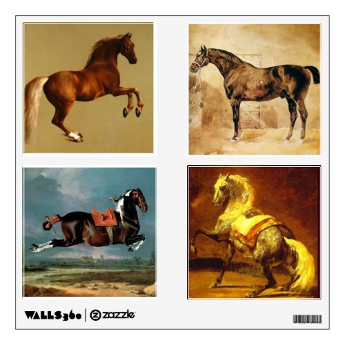 HORSES COLLECTION WALL STICKER