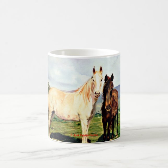 Horses Color Morph Mug (Center)