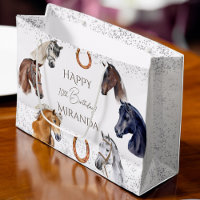 Horses equestrian elegant birthday party