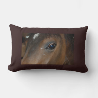 Horses Eye Lumbar Pillow