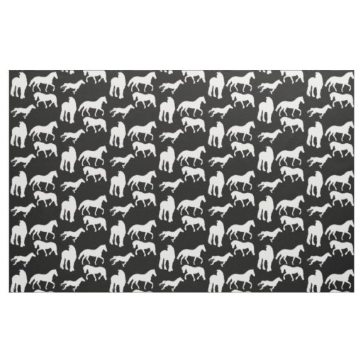 Horses Fabric