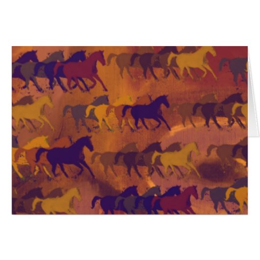 horses farm pattern (Front Horizontal)